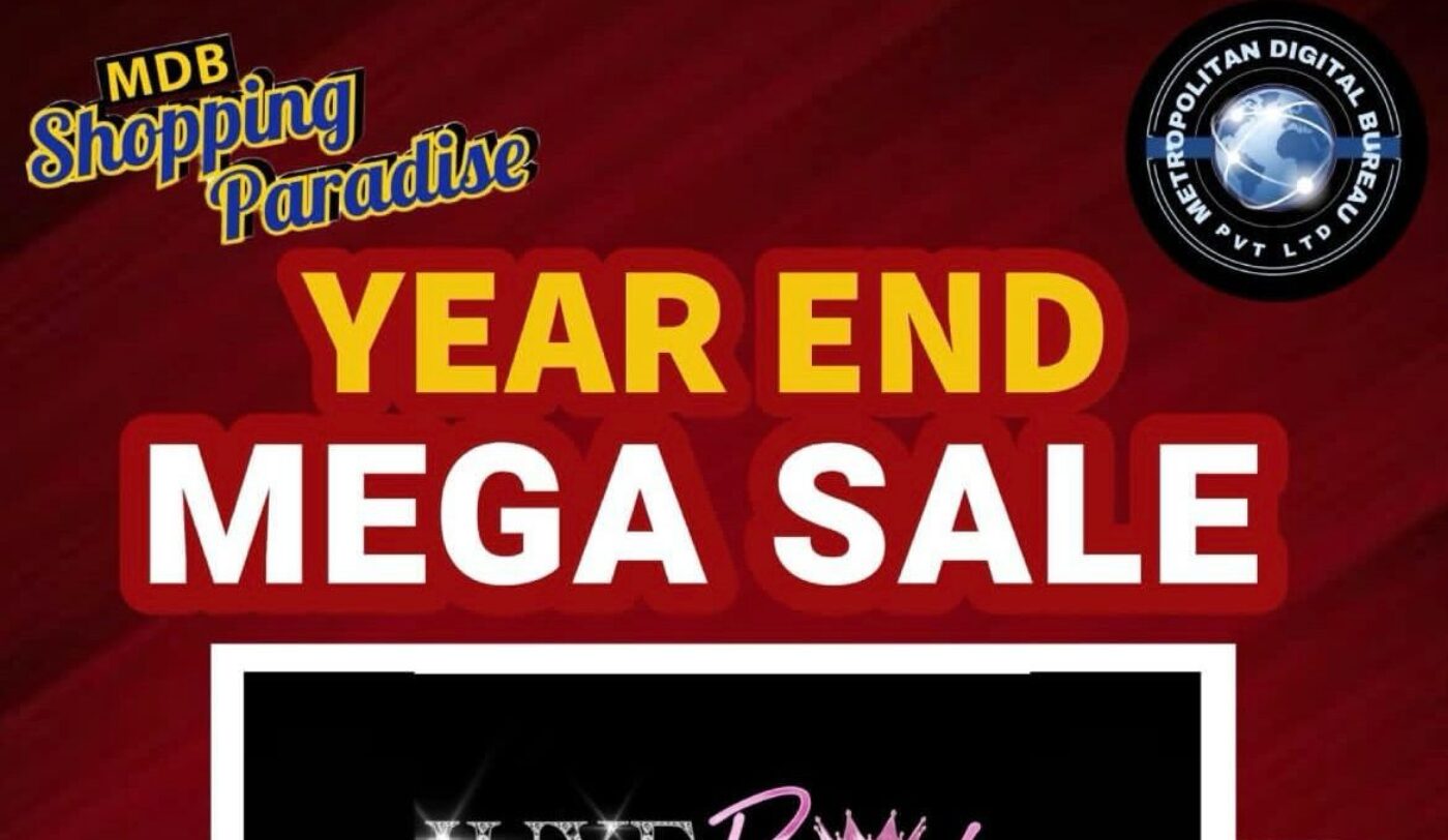 Year End Mega Sale held at Miami Reception Hall on 28th December 2024